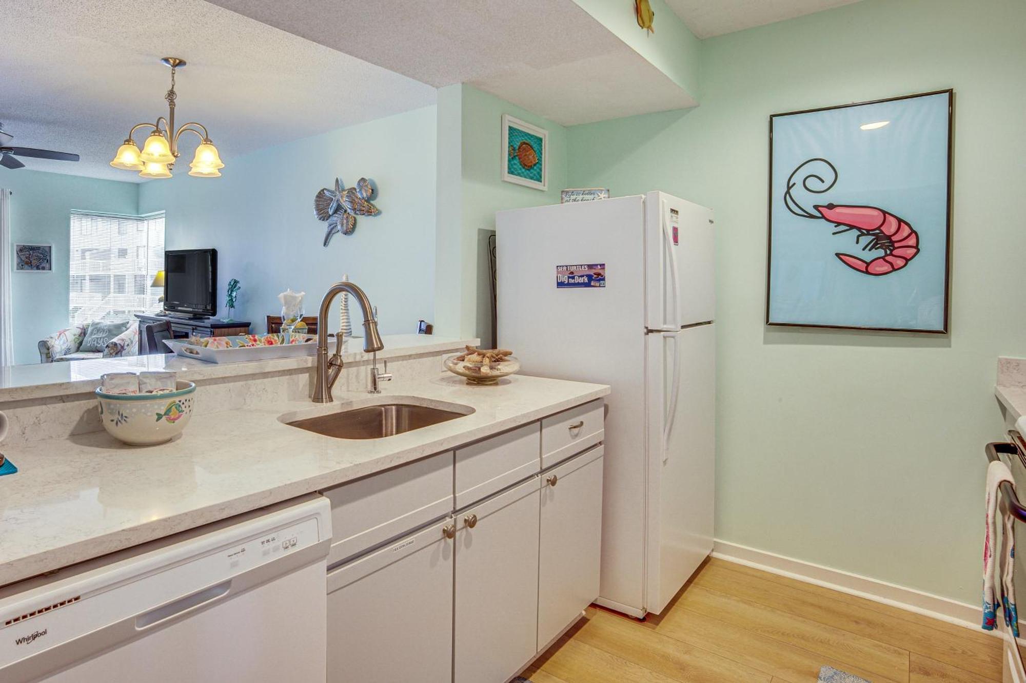 Ocean-View Saint Helena Island Condo - Pool Access Oceanmarsh Subdivision Kültér fotó
