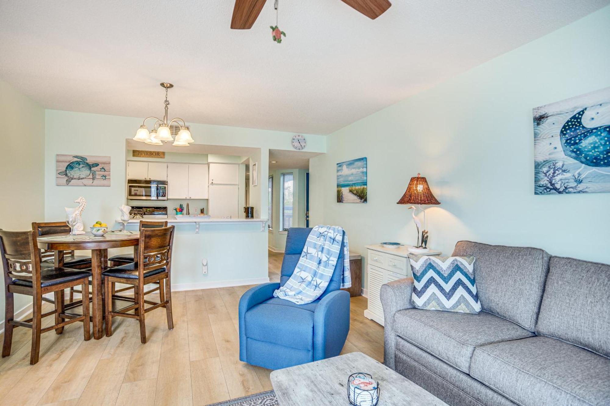 Ocean-View Saint Helena Island Condo - Pool Access Oceanmarsh Subdivision Kültér fotó