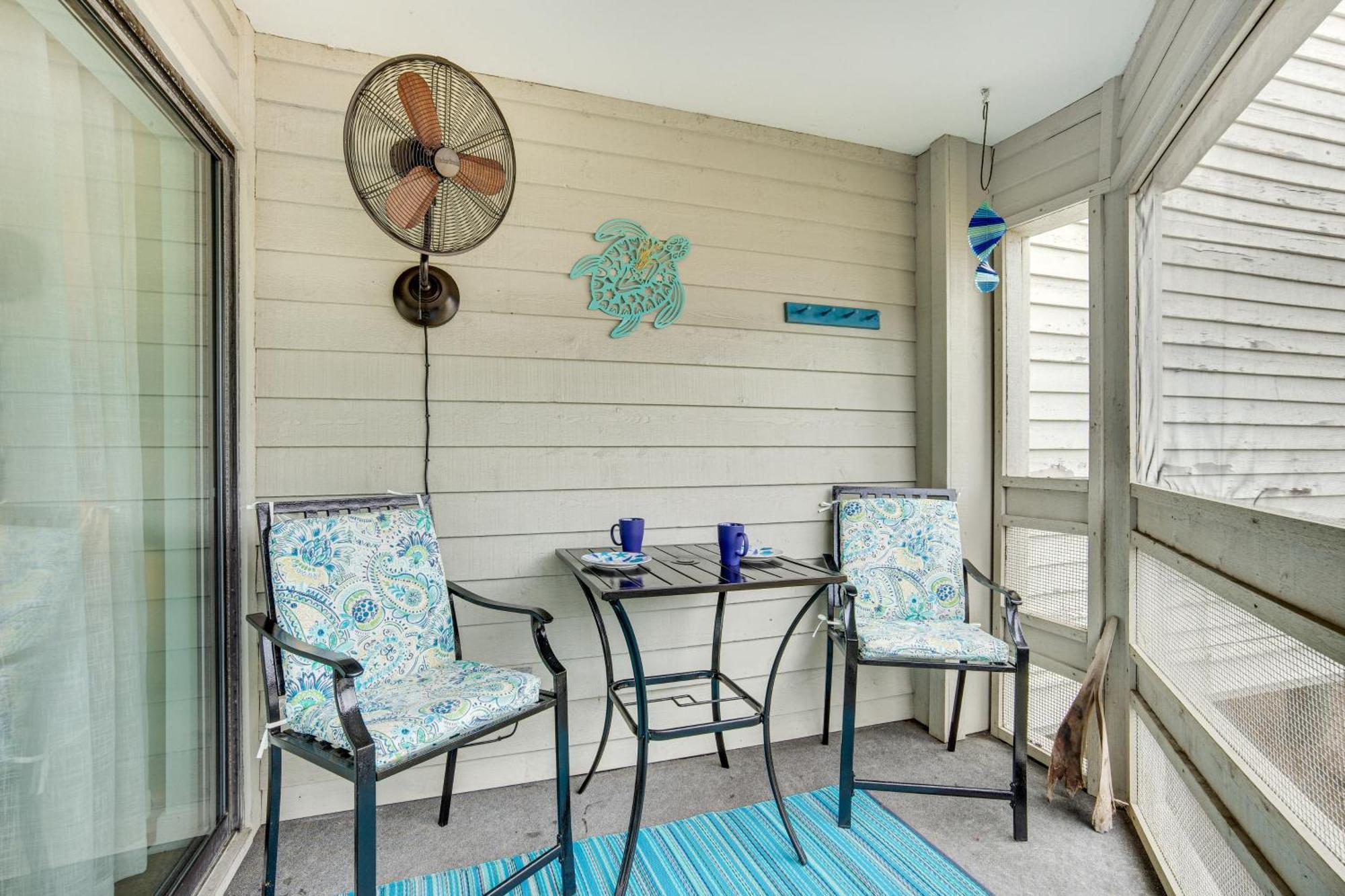 Ocean-View Saint Helena Island Condo - Pool Access Oceanmarsh Subdivision Kültér fotó